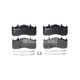 BRAKE PAD SET MERITOR SK VOLVO WVA29173-29203-29